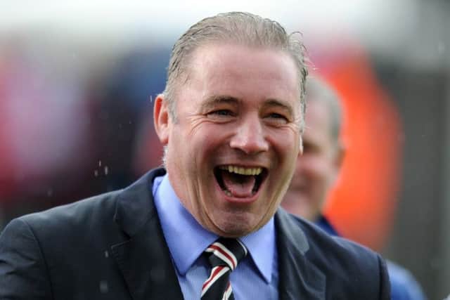 Former Rangers manager and striker Ally McCoist. Picture: Jane Barlow