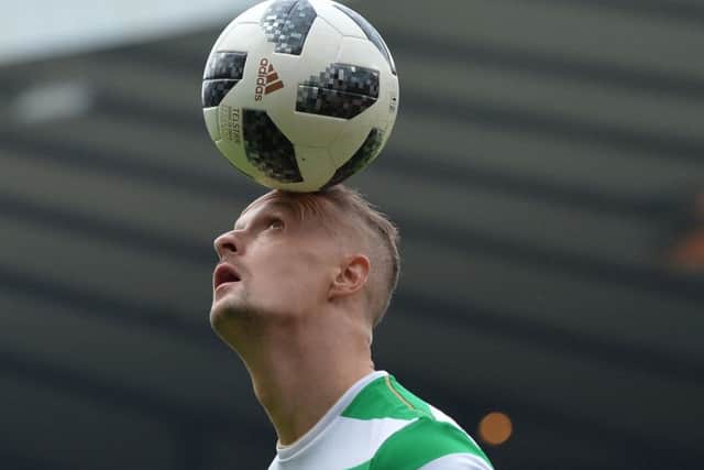 Leigh Griffiths of Celtic was a boyhood Hibs fan. Picture: Mark Runnacles/Getty Images