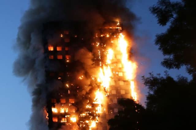 The blaze at Grenfell Tower. Picture: AFP/Getty Images