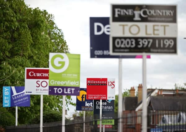 The Resolution Foundation think-tank has said that up to half of the millennial generation could still be renting in their 40s. Picture: PA Wire