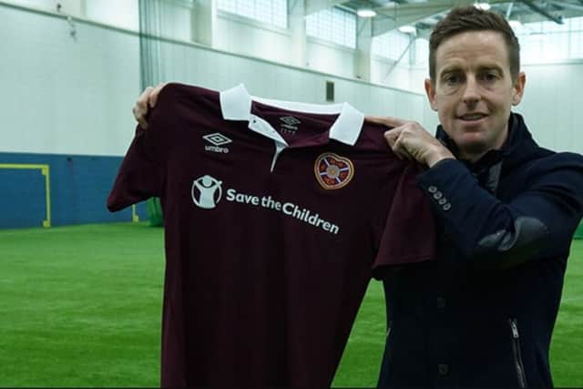 Hearts have announced the signing of Steven MacLean on a two-year deal. Picture: heartsfc.co.uk