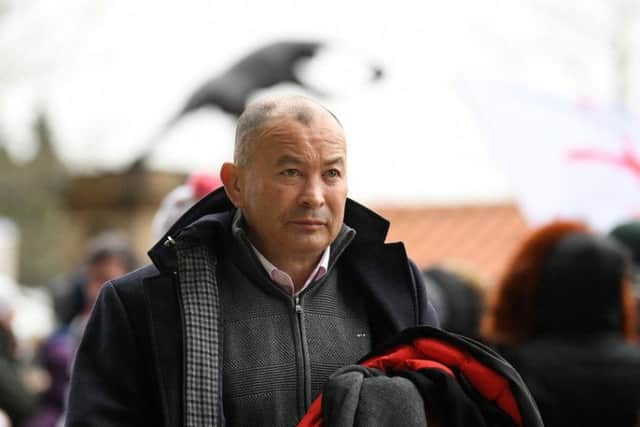 England rugby head coach Eddie Jones was subjected to verbal abuse at a Manchester station. File picture: Getty Images
