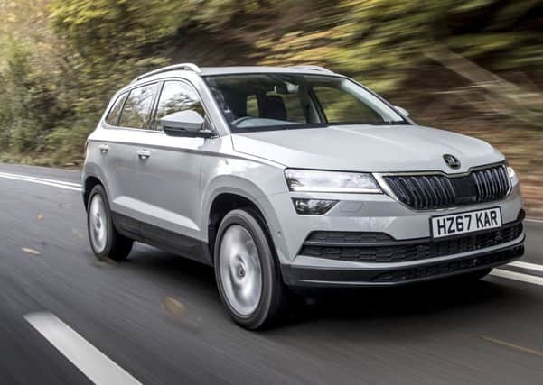 The Skoda Karoq with a 1.5 petrol engine and DSG gears costs Â£25,815.