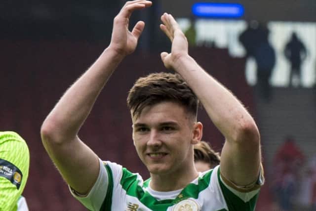 Celtic's Kieran Tierney. Picture: Alan Harvey/SNS