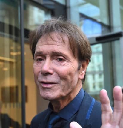 Cliff Richard. Picture:  Kirsty O'Connor/PA Wire