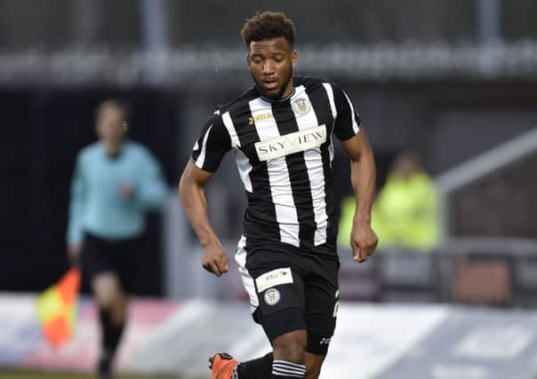 Myles Hippolyte opened the scoring for St Mirren. Picture: SNS.