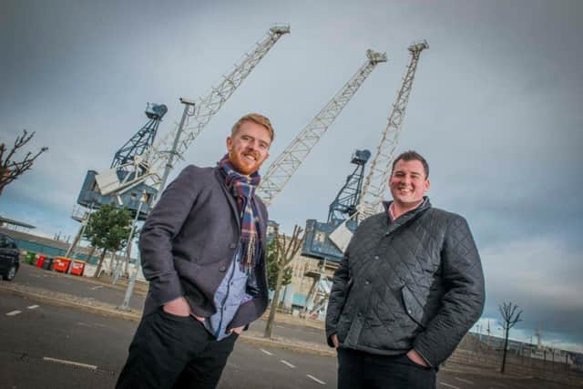 Calum Forsyth and Robin Knox of Seed Haus. Picture: Chris Watt