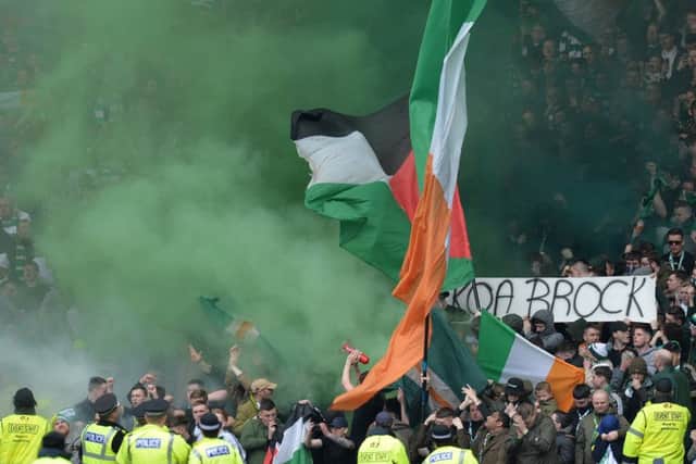 The Hampden Roar on Sunday was almost as loud as a jet taking off. Picture: Getty Images