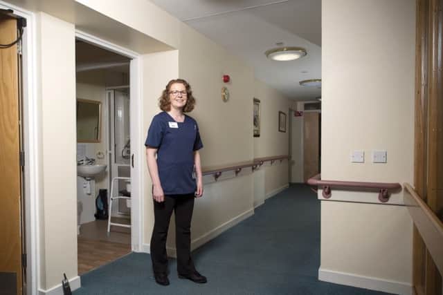 Mary McDougal - NHS careworker. Picture: Donald MacLellan