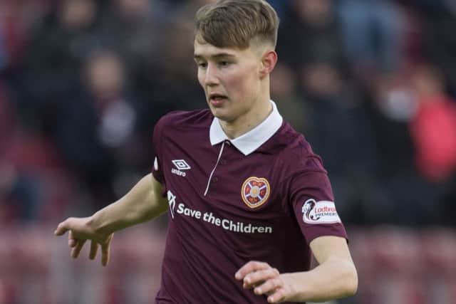Harry Cochrane is tied to Hearts until 2021