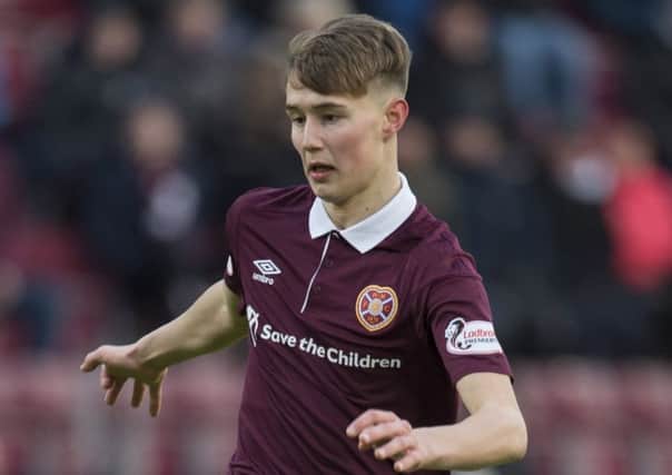 Harry Cochrane is tied to Hearts until 2021