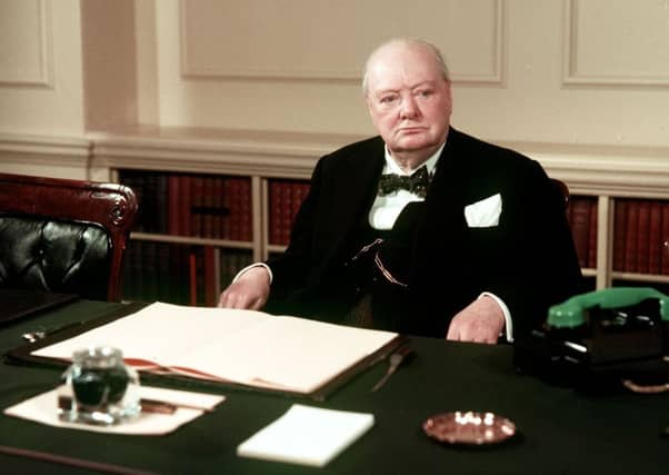 Former PM Sir Winston Churchill, in whose name the fellowship was started on the year of his death. Pic: PA