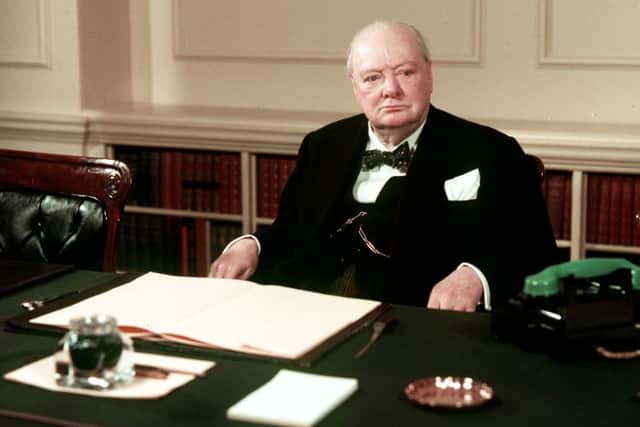 Former PM Sir Winston Churchill, in whose name the fellowship was started on the year of his death. Pic: PA