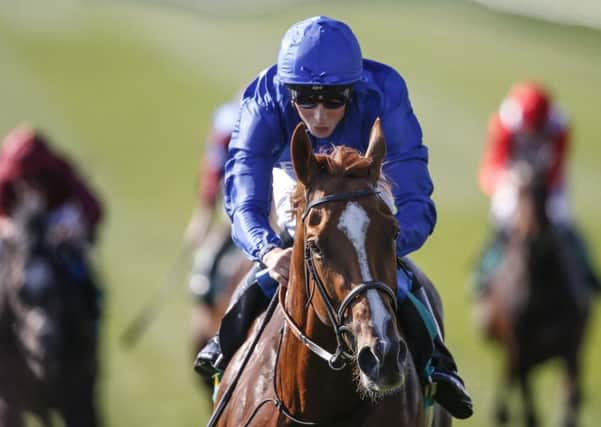 William Buick rode Masar to win The bet365 Craven Stakes at Newmarket on Thursday. Picture: Alan Crowhurst/Getty Images