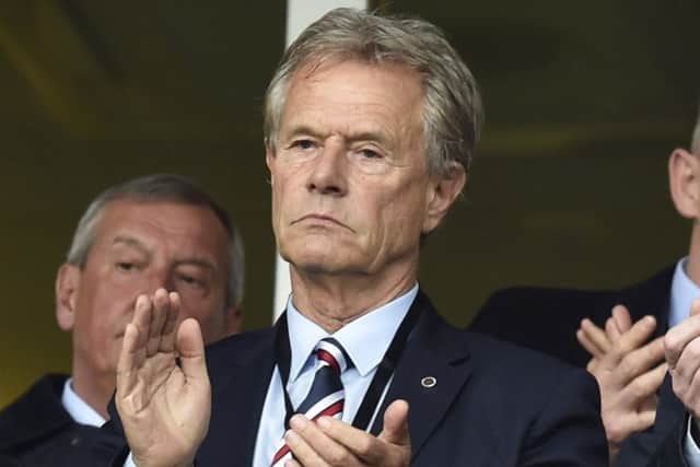 Alastair Johnston says no emotion will be involved in making a decision over Graeme Murty's position. Picture: SNS.