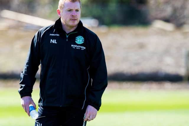 Hibs manager Neil Lennon wants to delay Celtic's coronation as his own side seek a victory which would boost hopes of a second-place finish. Picture: SNS