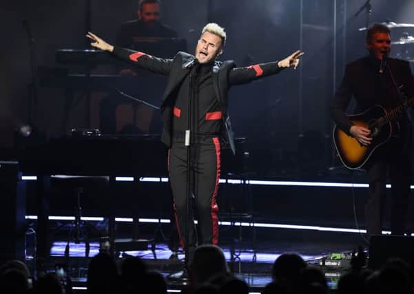 Gary Barlow showcased his singer/songwriter chops, not his pop persona