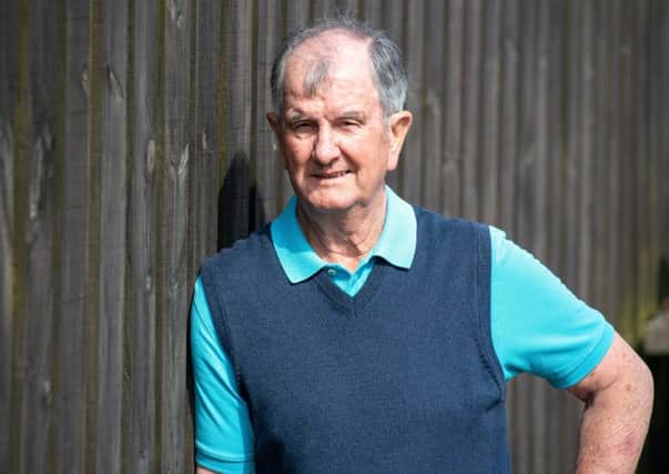 Bert Paton, one of Dunfermline's 1968 Scottish Cup-winning heroes, at home in Fife. Picture: Ian Georgeson