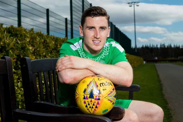 Paul Hanlon says this is one of the most enjoyable seasons in his ten years at Easter Road. Picture: SNS.