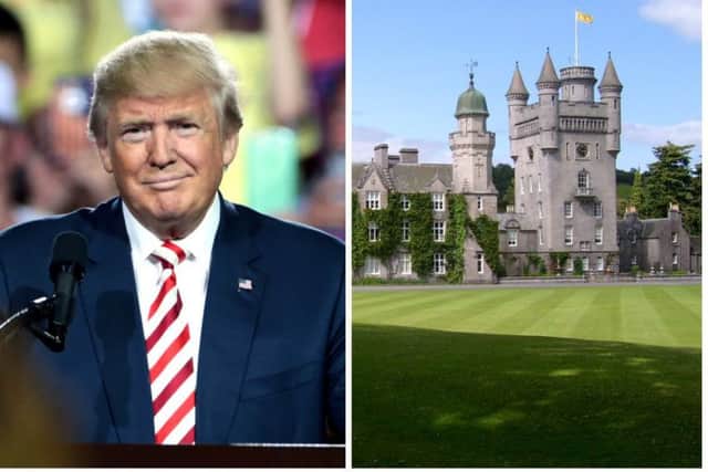 The US President is reportedly lining up a visit to meet with the Queen at Balmoral Castle. Picture: WikiCommons/GageSkidmore/Flikr