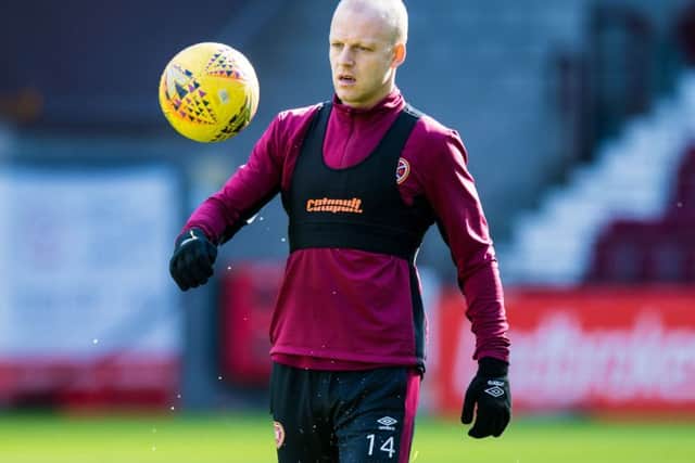 Naismith walked away from Ibrox in 2012 and isnt bothered by Rangers fans flak; hes now happy at Hearts. Photograph: Ross Parker/SNS