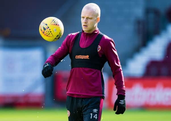 Naismith walked away from Ibrox in 2012 and isnt bothered by Rangers fans flak; hes now happy at Hearts. Photograph: Ross Parker/SNS