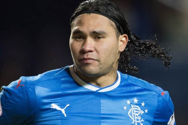 Carlos Pena - seen buying a six-pack of beer following a training session. Picture: SNS.
