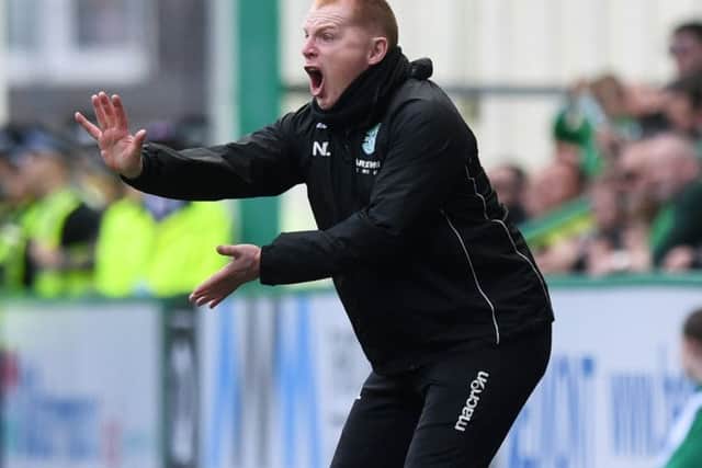 Neil Lennon believes Hibs have sneaked under the radar. Picture: SNS.