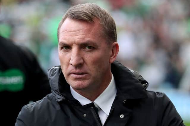 Celtic manager Brendan Rodgers. Picture: Jane Barlow/PA Wire