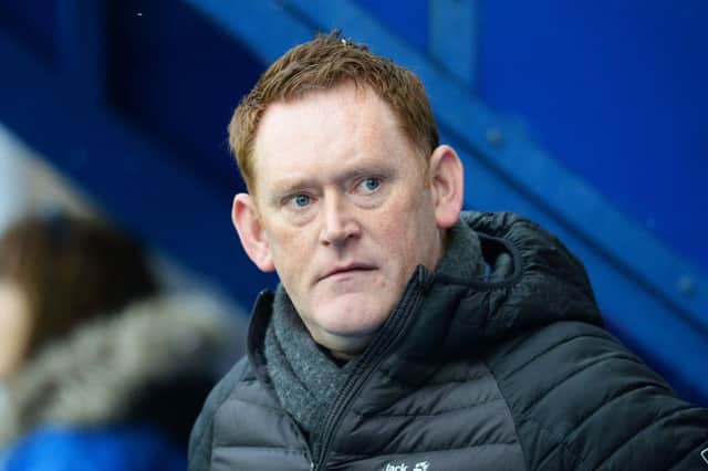 Livingston manager David Hopkin. Picture: SNS