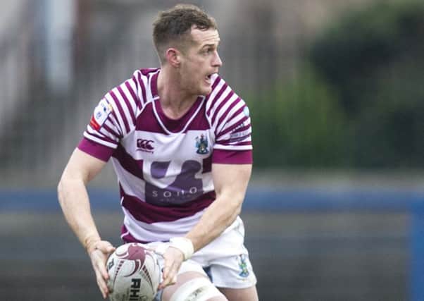 Watsonians' Mike Fedo scored a try in the final. Picture: SNS