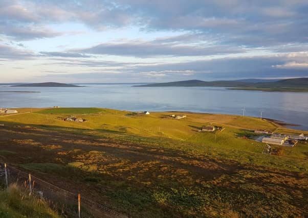 Looking across to the mainland from Rousay. PIC: UHI.