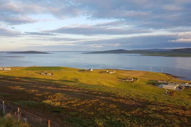 Looking across to the mainland from Rousay. PIC: UHI.
