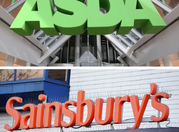ASDA and Sainsbury's are in talks over a 12 billion pound mega merger. Picture: Yui Mok/PA Wire
