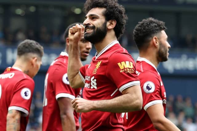 Mo Salah has scored 41 goals in all competitions for Liverpool this season.