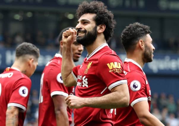 Mo Salah has scored 41 goals in all competitions for Liverpool this season.