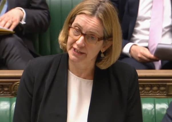 Amber Rudd has faced calls to resign (Picture: PA)
