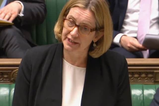Amber Rudd has faced calls to resign (Picture: PA)
