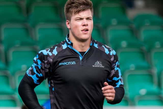 Glasgow Warriors' Huw Jones suffered an eye socket injury. Picture: Ross Parker/SNS/SRU