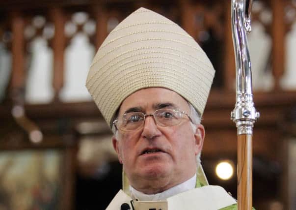 Archbishop Mario Conti has been accused of calling child abuse victims 'the opposition'. Picture: Contributed