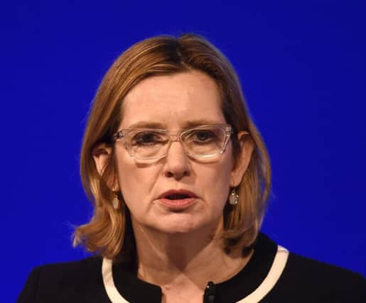 Amber Rudd. Picture: Joe Giddens/PA Wire