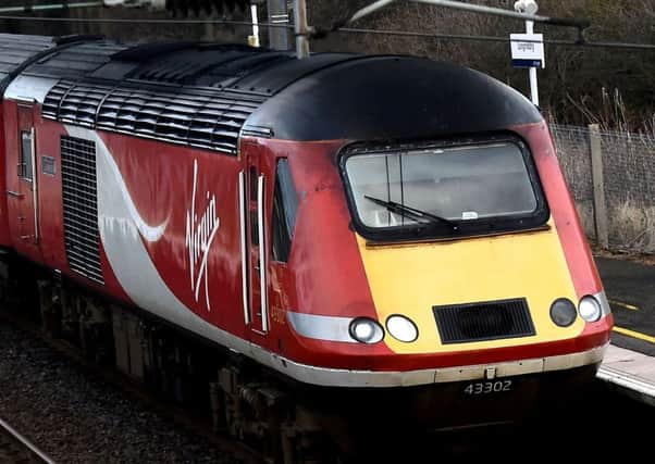 The incident happened on the Newcastle to Edinburgh Waverley service operated by Virgin East Coast. Picture: Lisa Ferguson