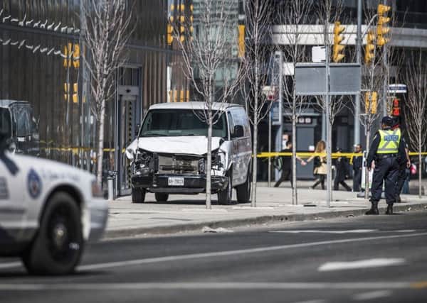 Police are still gathering evidence. Picture: Aaron Vincent Elkaim/The Canadian Press via AP