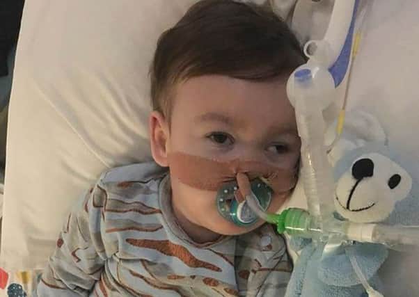 Terminally ill toddler Alfie Evans has been allowed to go home, but will not be allowed to go to Rome for further treatment. Picture: AFP