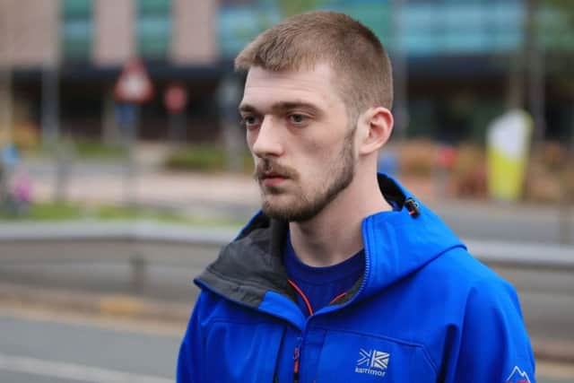Alfie's father Tom Evans outside Liverpool's Alder Hey Children's Hospital. Picture: PA Wire.