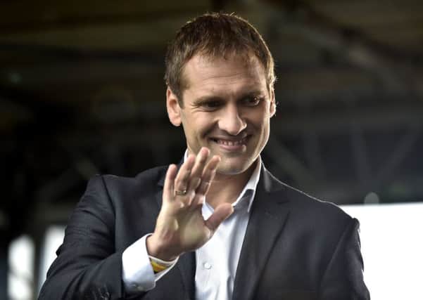 Former Celtic player Stiliyan Petrov working as a BT Sport pundit. Picture: Rob Casey/SNS