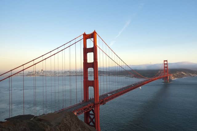 The Golden Gate Bridge in San Francisco. Picture:  California Travel and Tourism Convention