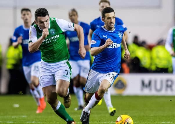 Hibs and Rangers will meet on the final day of the season at Easter Road. Pic: SNS