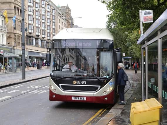 The Scottish Government is reviewing its free bus travel scheme. Picture: Donald Stirling