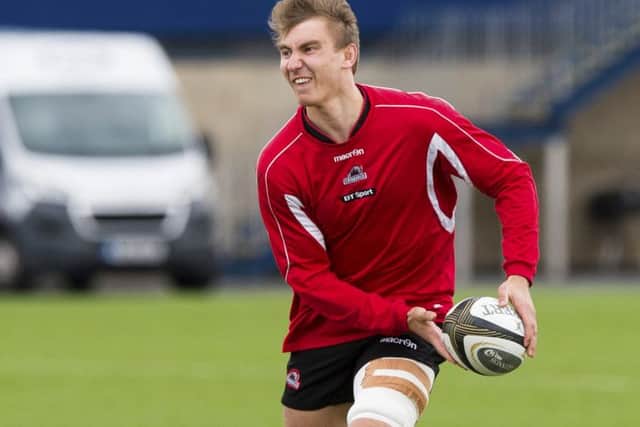 Edinburgh's Jamie Ritchie in training ahead of the 1972 Cup clash with Glasgow. Picture: Paul Devlin/SNS